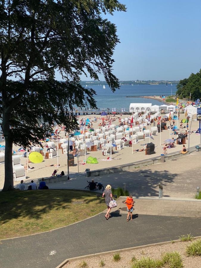 Weitblick - Mit Strandkorb, Mehr Meer Geht Nicht 글룩스부르크 외부 사진